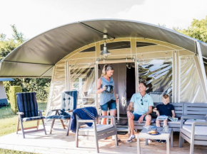 Nice tent lodge on a campsite